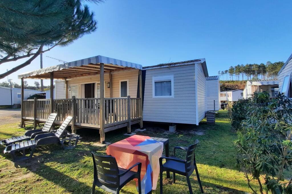 Mobil-Home Loic Camping Les Dunes De Contis Saint-Julien-en-Born Bagian luar foto