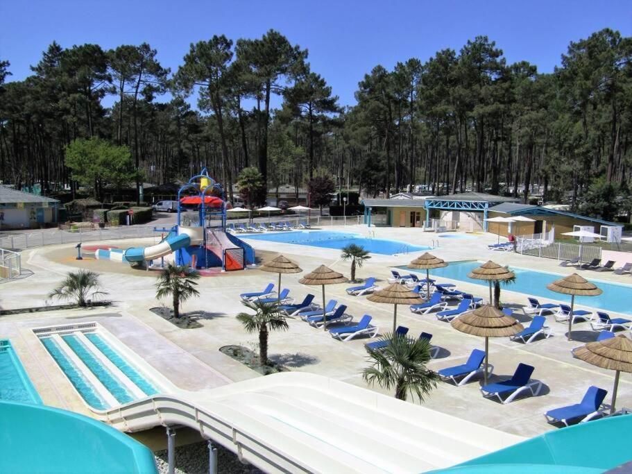 Mobil-Home Loic Camping Les Dunes De Contis Saint-Julien-en-Born Bagian luar foto