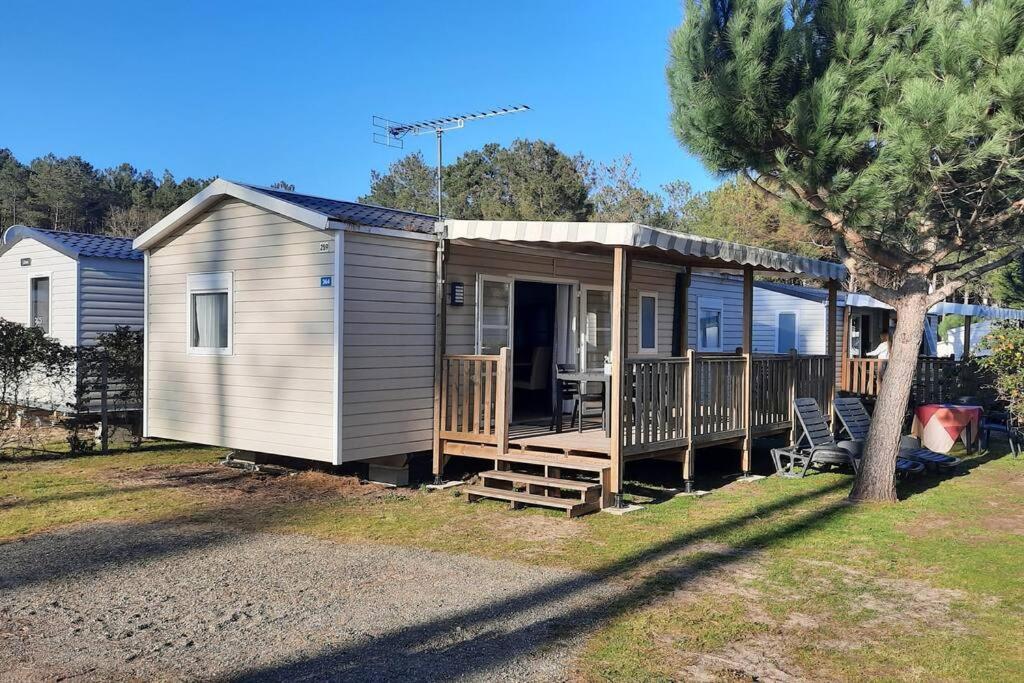 Mobil-Home Loic Camping Les Dunes De Contis Saint-Julien-en-Born Bagian luar foto